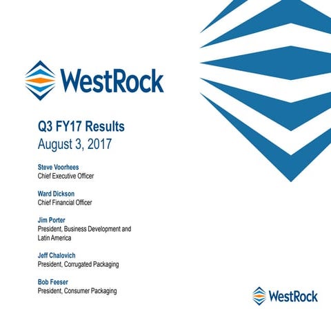 Q3 fy17 earnings presentation v final