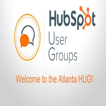 Atlanta HUG Q3 meetup presentation
