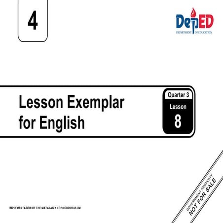 Detailed Lesson Plan for English 7 | DOCX