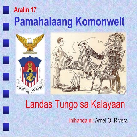 Q3 lesson 17 pamahalaang kommonwelt