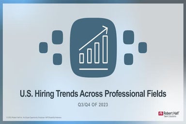 U.S. Hiring Trends Across Professional Fields - Q3/Q4 2023