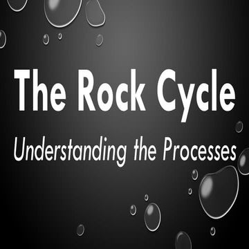Q3  SPED - SCIENCE_Week four_Rock Cycle.pptx