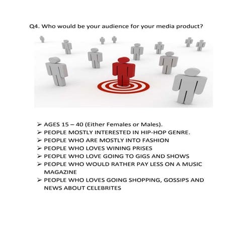 Magazine reader profiles | PPTX