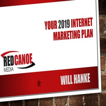 What's Your 2019 internet Marketing Plan?