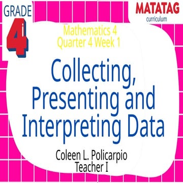 Q4-MATH-COT-CLASSROOM OBSERVATION-COLLECTING DATA