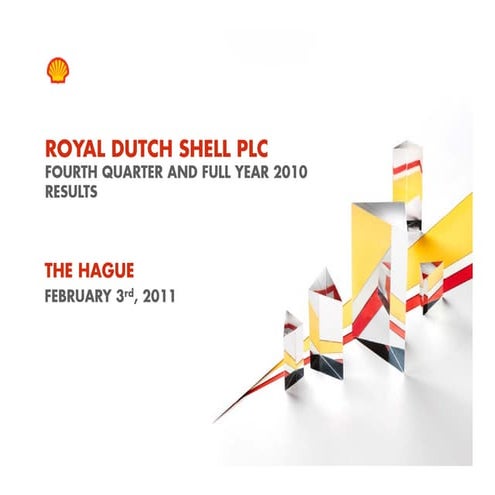 Fourth quarter and full year results 2010 - February 3, 2011 