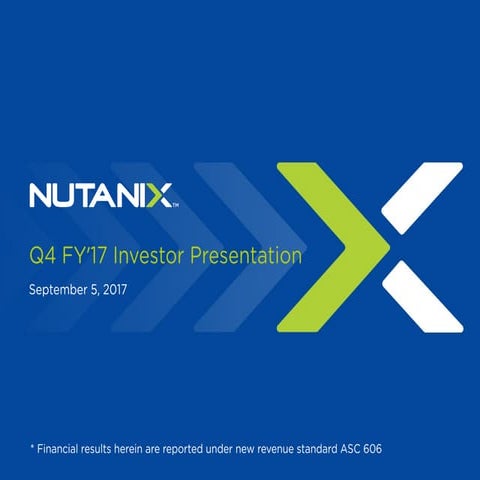Q42017 investor presentation (606 updated) final