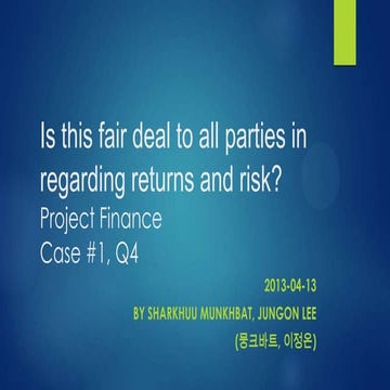 Chad Cameroon pipeline Project Case study