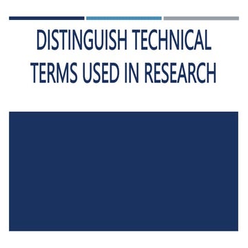 Q4 ENG 10 Distinguish Technical Terms Used in Research.pptx