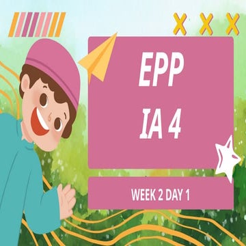 Grade 4 e.p.p. industrial arts quarter 4 aralin 4 - ang pagleletra | PPTX