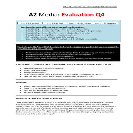 Q4 evaluation guidance