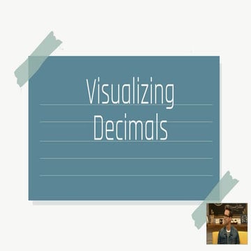 Visualizing Decimals