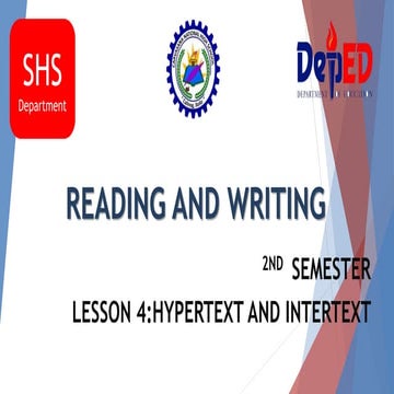 Reading and Writing Skills 11 quarter 4 melc 1