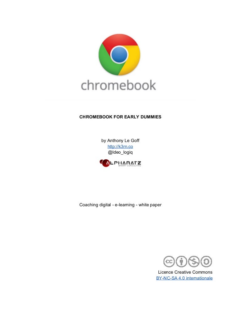 chromebook for dummies pdf download