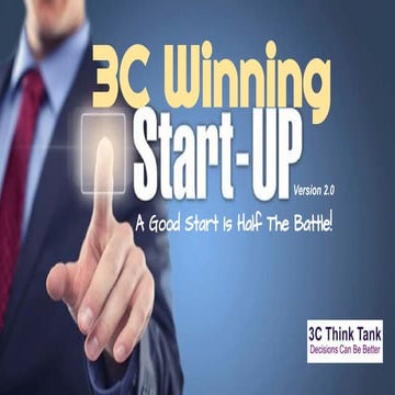 3C Winning Start-Up Program