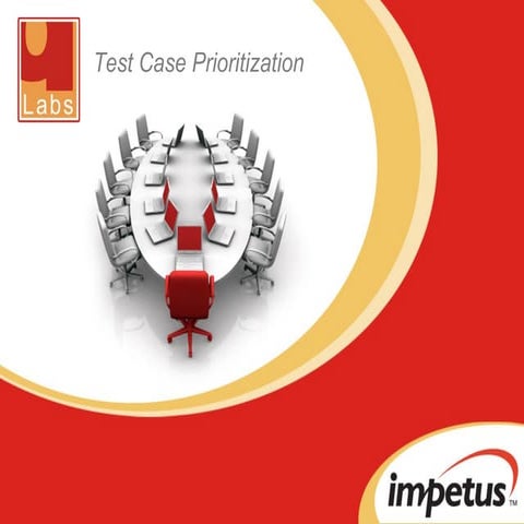 Q Labs Webinar on Testcase Prioritization [Feb 20, 2009]