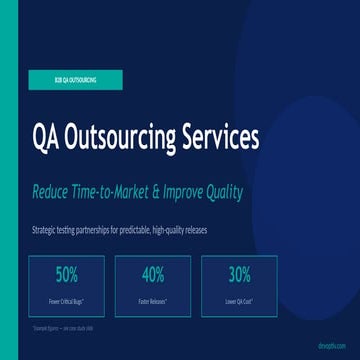 QA Outsourcing Services for Faster, High-Quality Software Releases.pptx
