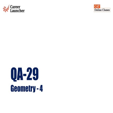 QA 29 Geometry - 4 Q.pdf regarding different chapters on quants