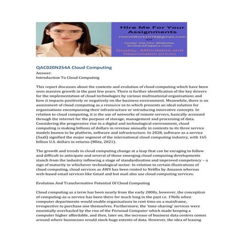 QAC020N254A Cloud Computing.docx