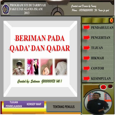 (Pendidikan akhlak) Qadha dan qadhar