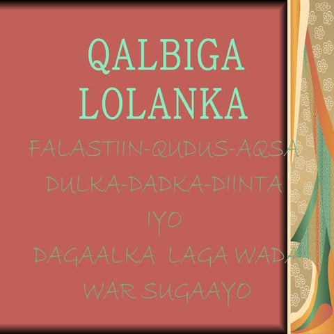 Qalbiga loolanka