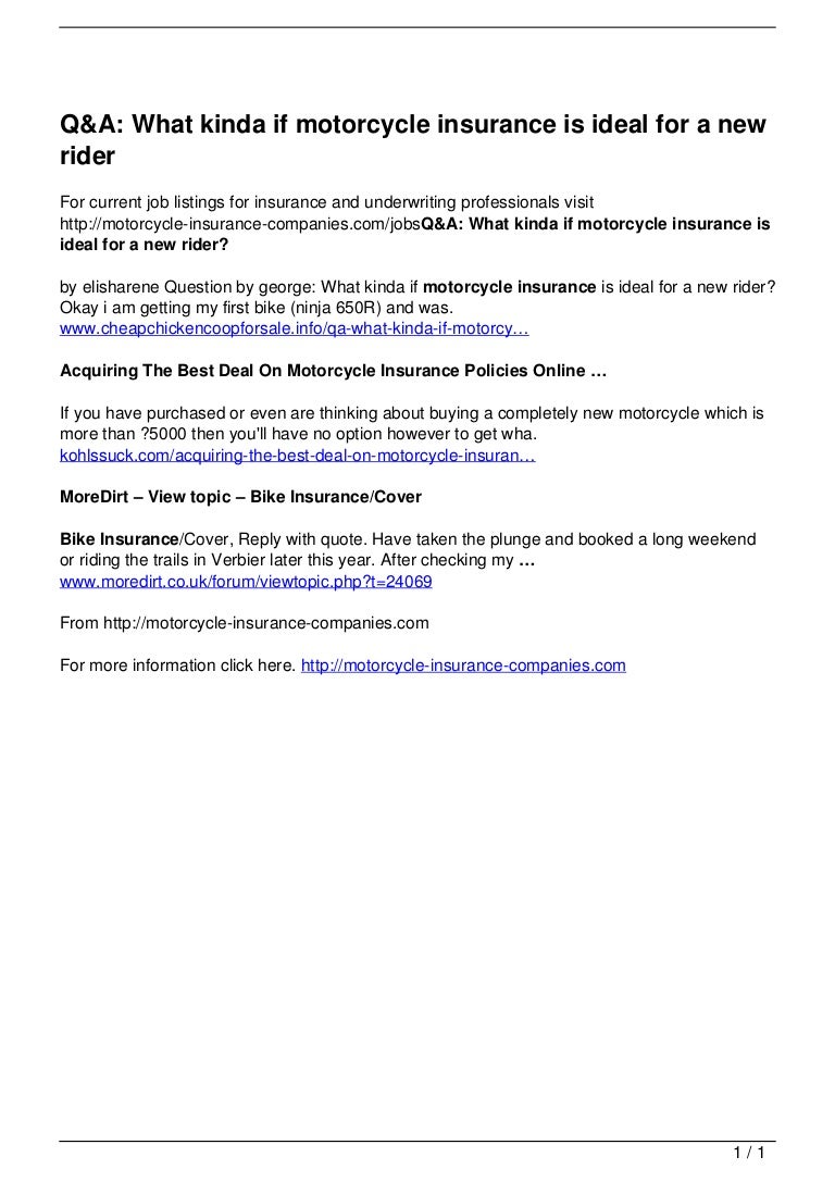 bike insurance cover