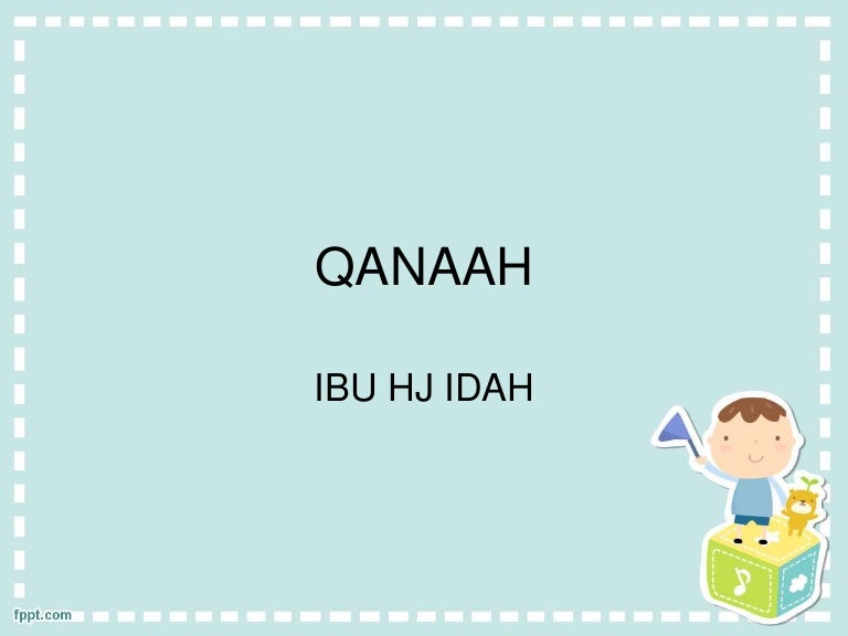 Qanaah