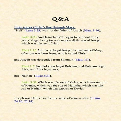 Q and A | DOCX