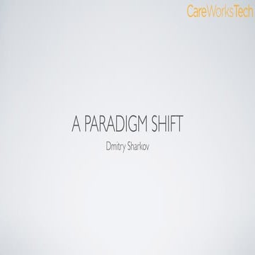 Qaoth2016 paradigm shift