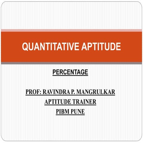 Qa percentage