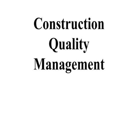 QAQC in civil engineering in building construction constrcytopn