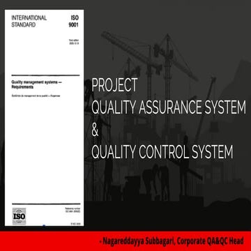project QA&QC system training