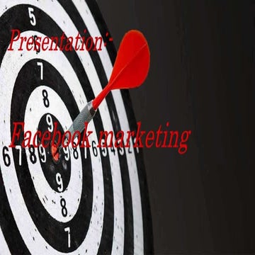 Facebook Marketing and How Create Facebook Page For Bussiness