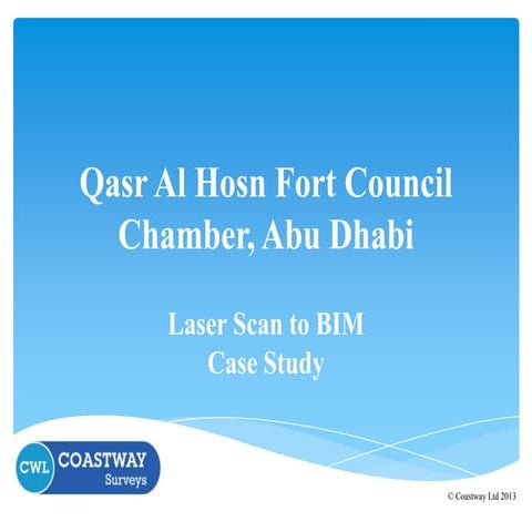 Laser Scan to BIM Case Study - Qasr Al Hosn Fort Council Chamber