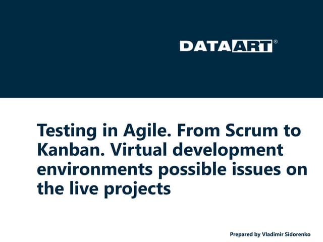 "Тестирование в Agile в среде виртуализации Vagrant+Docker", Владимир Сидорен...
