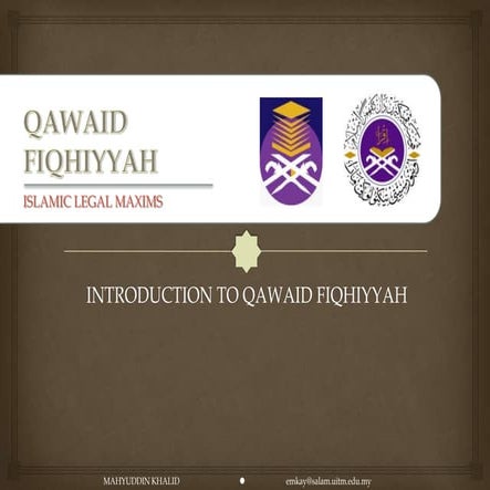 Qawaid Fiqhiyyah