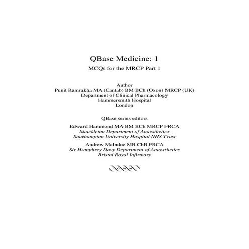 Top 10 High-Yield Topics in MRCP Part 1 Examination | PDF