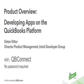 Developing Apps on The QuickBooks P...