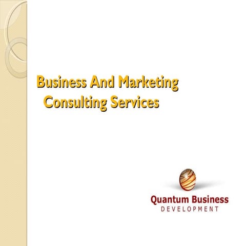 Marketing, Sales and Business Development 