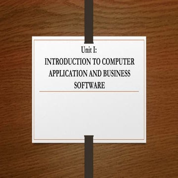 Salient Features of Computerized Accounting