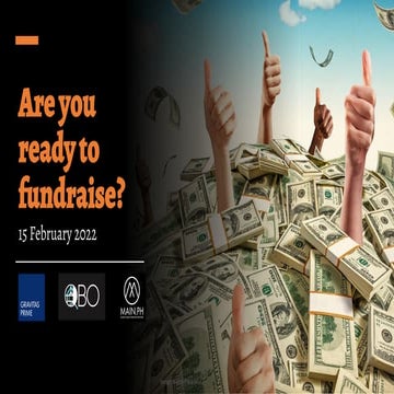 QBO WORQshop: Are you ready to fundraise?