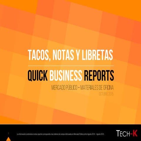 Tacos, Notas & Libretas