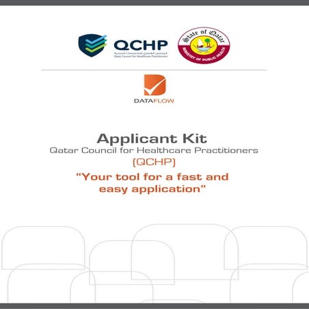 Qchp applicant kit | PDF