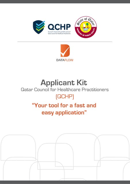 Qchp applicant kit | PDF