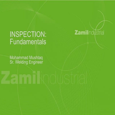 QC inspector training in house for new inspectors