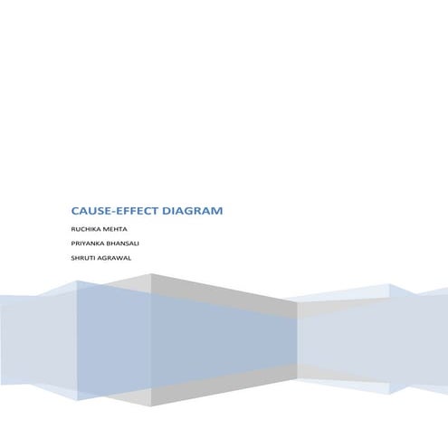 Qcl -14-v3 [causeeffect diagram]_[banasthali university]_[ruchika mehta]