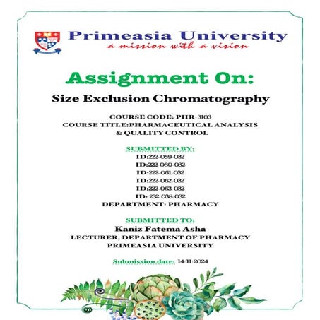 Size Exclusion Chromatography technique.pdf