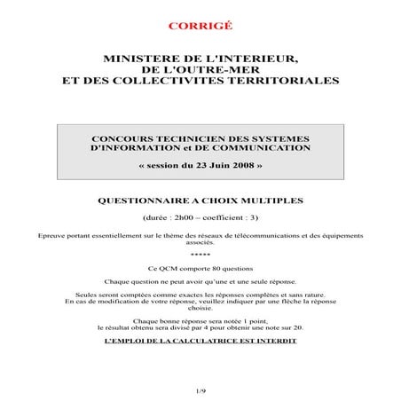 QCM_Reseaux_corrige_interne_2008_________