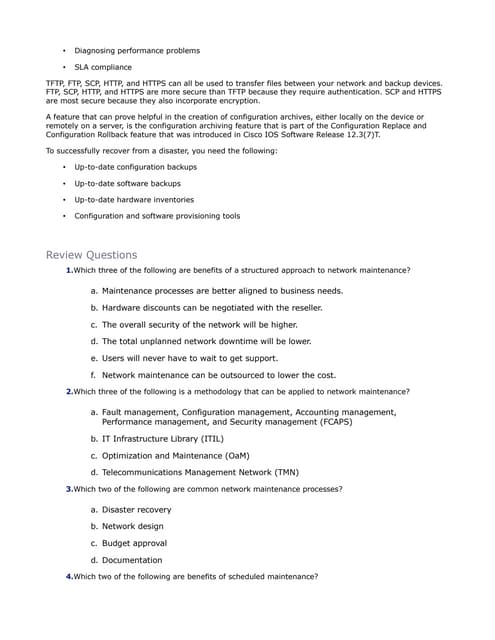 Network Operations Center Processes- Isaac Mwesigwa | PDF
