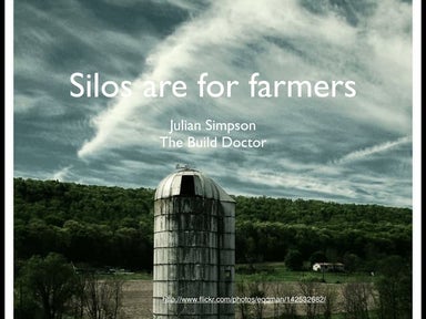 Silos are for farmers
